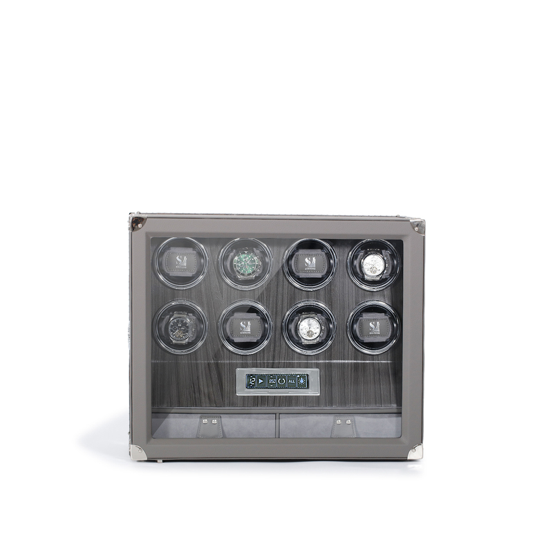 Luxury Automatic Microfiber Leather Watch Winder