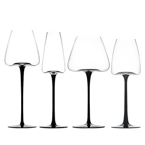 Verre à <span class=keywords><strong>vin</strong></span> à pied long en cristal de <span class=keywords><strong>Bordeaux</strong></span>, moderne, de luxe léger, écologique, de haute qualité, cadeau de mariage, pour <span class=keywords><strong>vin</strong></span> <span class=keywords><strong>rouge</strong></span> et noir - Product Image 1