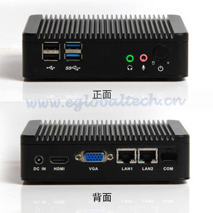 Mini PC Quad Core de qualité industrielle flambant neuf avec processeur Intel Pentium J5005, équipé d'un port RJ45 <span class=keywords><strong>Giga</strong></span> LAN, SSD préinstallé, Windows 8/10/Linux - Product Image 2