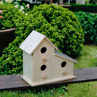 Vente chaude, nichoir en bois de haute qualité, cage à oiseaux