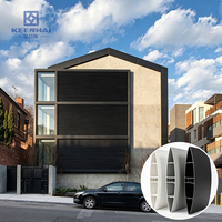 Système d'ombrage extérieur en aluminium, persiennes architecturales pour une conception de bâtiment écoénergétique