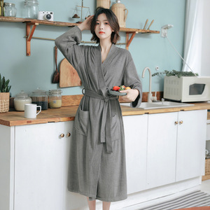 <span class=keywords><strong>Accappatoio</strong></span> da <span class=keywords><strong>Donna</strong></span> in Tessuto Spugna Assorbente ad Asciugatura Rapida, Materiale Traspirante per Hotel, Vestaglia Universale per Tutte le Stagioni - Product Image 4