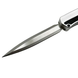 Navaja Plegable Personalizable para <span class=keywords><strong>Pastor</strong></span>, para Campamento, con Mango de Aluminio, Hoja de Fibra de Carbono D2, Estilo de Botón, para Caza, Supervivencia, Bricolaje - Product Image 2