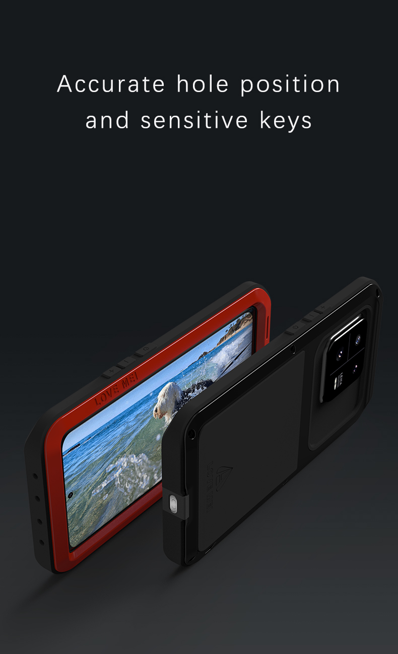 LOVE MEI Aluminum Shockproof Phone Case for Xiaomi 15, 14, 13 Pro - 360  Full Protection, Durable Design in Various Colors