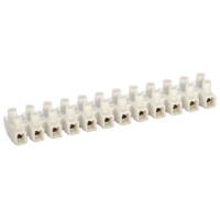 BELEKS High Foot 1-12Port PA66 Conector de cable eléctrico Tira de terminales de tornillo con protector de cable