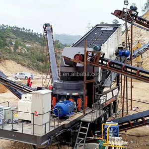 Chất lượng cao đá cứng thiết bị nghiền di động máy nghiền hình nón nhà máy Bazan thạch anh đá vôi quặng sắt đá granit dây chuyền sản xuất - Product Image 5