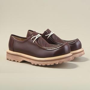 Zapatos Casuales de Cuero para Hombre, Impermeables, con Cordones, Punta Redonda, para Caminar y Uso en Exteriores - Product Image 3