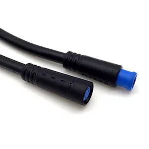 электрические поливинилхлоридные разъем 3 4 Suppliers-Ebike 2 3 4 5 6 Pin IP65 Mini M6 мужской женский Электрический кабель водонепроницаемый разъем питания