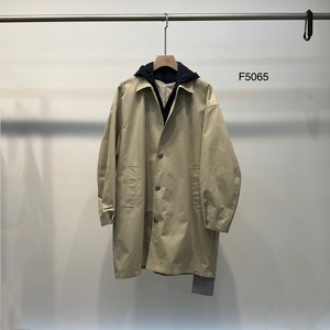 New Arrival Custom Logo OEM Service Waterproof Windproof Anti-UV Breathable <b>Quilted</b> Unisex Autumn <b>Single</b> Breasted Stylish Tail - Product Image 2