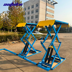 رافعة سيارة كهربائية هيدروليكية أوتوماتيكية بأربع أسطوانات رافعة 4 طن سعة 4 طن رفع مجموعة ارتفاع تحت الأرض - Product Image 2