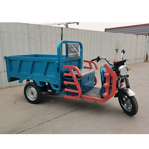 Vélo de transport électrique personnalisé livraison <span class=keywords><strong>moto</strong></span> voiture vélo tricycle pour adultes 3 roues moteur de cargaison - Product Image 2
