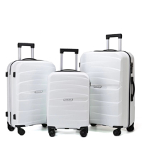 Juego de Maletas de Viaje Suaves Unisex MARKSMAN de 3 Piezas, Maletas con Ruedas Giratorias de 20, 24 y 28 Pulgadas, Marca Airport