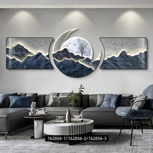 Dipinti in Vetro e Porcellana Astratti di Lusso <span class=keywords><strong>Moderni</strong></span> per <span class=keywords><strong>Soggiorno</strong></span>, Decorazioni Murali per Hotel e Casa - Product Image 1