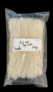 Mì gạo khô cao cấp 200gr 85% gạo 15% nước sạch Việt Nam Đồ khô Mì gạo đóng gói túi - Product Image 2