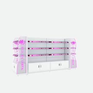 Étagère de supermarché affichage led cosmétique rackled pour supermarché rayonnage gondole de supermarché avec îlot lumineux - Product Image 2