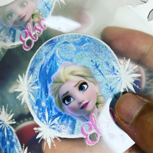 Transferts de films transparents à paillettes personnalisés Nu Custom Glitter, prix d'usine, livraison Fedex/Dhl incluse - Product Image 6