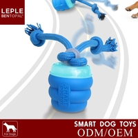 Intelligenter Automatischer Rollender Ball mit Quietschfunktion für Hunde Interaktives Hundespielzeug Ball Selbstspielend Vibrierend Springend Hundeball