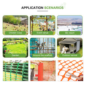 Filet en plastique robuste et durable, résistant aux intempéries, clôture de protection extérieure pour jardin, <span class=keywords><strong>enclos</strong></span> pour volailles et support pour plantes - Product Image 5