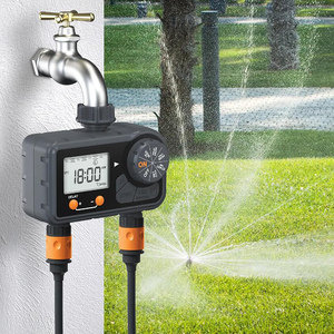 Temporizador <span class=keywords><strong>de</strong></span> Riego Digital LCD Inteligente Vertak con 2 Salidas, Controlador <span class=keywords><strong>de</strong></span> Riego Automático <span class=keywords><strong>de</strong></span> Doble Salida - Product Image 3