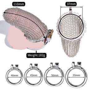 Cages de chasteté pour hommes, dispositif de chasteté masculin en résine, cage à pénis, images, dispositif de chasteté en acier inoxydable - Product Image 2