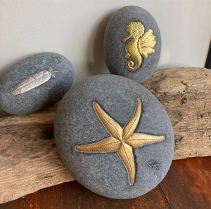 Hang động sơn nhà thiết kế lá giấy 14*14cm Đài Loan vàng lá tấm đồ nội thất thủ công đền mạ vàng trang trí lá - Product Image 5