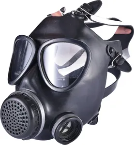 Respirator Wajah Penuh Desain Baru 2023 Pelindung Bersertifikasi EN 136 Masker <span class=keywords><strong>Gas</strong></span> Kimia - Product Image 1