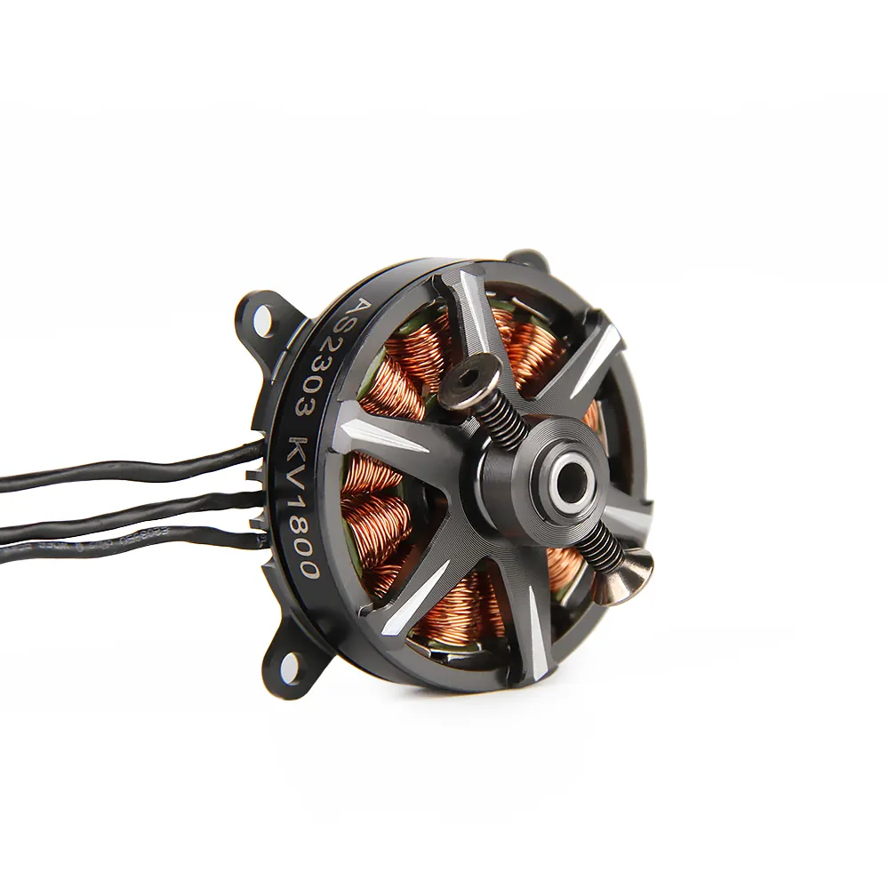 T-MOTOR AS2303 1500KV 1800KV 2300KV rc نموذج موتور تيار مباشر نحى موتور تيار مباشر 70w للطائرات