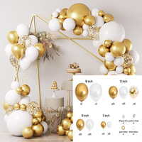 Ensemble de décorations de ballons ronds personnalisés en latex standard pour mariage et anniversaire