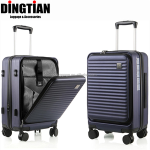 Valise d'Affaires de Bagages à Ouverture Frontale en PC ABS de 20 Pouces de Haute Qualité avec Poche pour <span class=keywords><strong>Ordinateur</strong></span> <span class=keywords><strong>Portable</strong></span> Offre Spéciale <span class=keywords><strong>Sac</strong></span> de Voyage <span class=keywords><strong>Trolley</strong></span> Prix Usine - Product Image 6