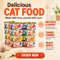 Nourriture humide pour chat MAIDOU, riche en protéines, en conserve de 85 g, sans céréales, pour les chats aux estomacs sensibles, saveur poulet, en-cas