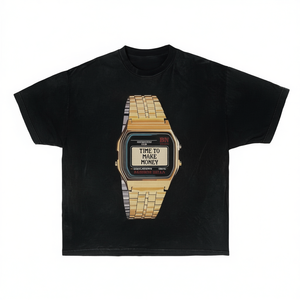 Camiseta con estampado gráfico Time To Make Money, estilo oversize, streetwear Y2K, divertida, regalo de Navidad - Product Image 2