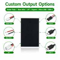 Panneau solaire miniature de forme personnalisée 5V 6V 9V 12V, mini module PV 0,5W 1W 2W 3W 5W, panneau solaire ETFE pour produits IoT