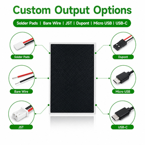 カスタム形状小型ソーラーパネル 5V 6V 9V <span class=keywords><strong>12V</strong></span> ミニPVモジュール 0.5W 1W 2W 3W 5W ETFEソーラーパネル IoT製品用 - Product Image 3