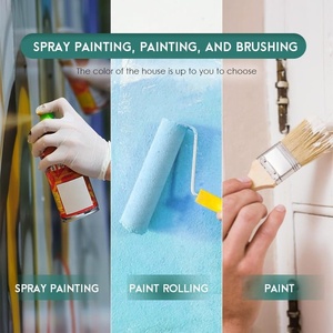 Bande de finition murale auto-adhésive en EVA flexible et peignable, moderne, <span class=keywords><strong>pour</strong></span> bricolage créatif, idéale <span class=keywords><strong>pour</strong></span> les murs et plafonds de villas, hôtels et hôpitaux - Product Image 3