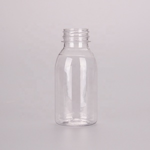 Trắng Rõ Ràng Nhựa Lấp Lánh Soda Trà Sữa Nước Trái Cây Chai Tròn 250 Ml <span class=keywords><strong>8</strong></span> Oz Khối Lượng Uống Chai Nhôm Cap Tamper Proof Cap - Product Image 5