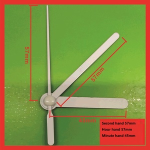 Stock d'usine horloge aiguille pointeur mouvement accessoires montre murale main horloge partie heure Minute aiguille seconde main - Product Image 6