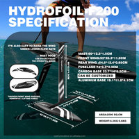 Spatium 2025 nouveau produit Sports nautiques hydroptère conseil aluminium carbone aile feuille conseil planche de surf hydroptère vente