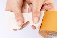Bande Athlétique Rigide en Rayonne Imperméable Respectueuse de la Peau pour les Performances Athlétiques Réduit la Douleur Musculaire Soulage l'Inflammation