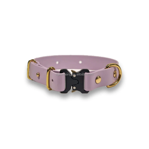Venta al por mayor Collar de perro táctico de China Hecho de correas de poliéster patentadas con hebilla de <span class=keywords><strong>COBRA</strong></span> Patrón sólido Estilo clásico - Product Image 4