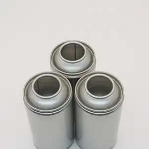 High Quality Empty Aerosol Tin Cans OEM/ODM D52*215mm Hair Spray Empty Aerosol Cans