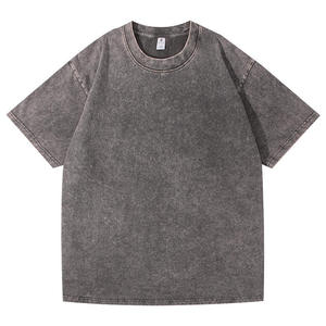 Camiseta de hombre 100% algodón, estilo vintage retro, camiseta extragrande con estampado gráfico, tela de 230g, antiarrugas y transpirable. - Product Image 2