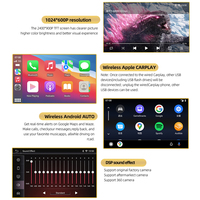 Layar Linux 7 inci Audi Q7 2005-2014 Wireless CarPlay Android Auto 5s Boot Plug&Play Tahan Sistem Dashboard Asli 1 Tahun Garansi