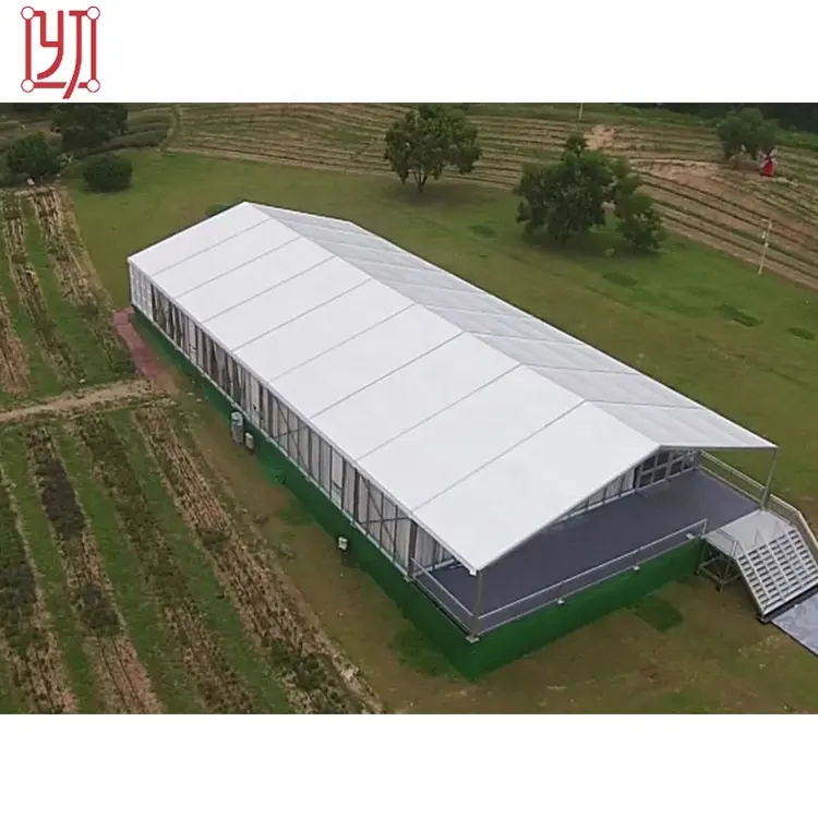 चीन में पेशेवर निर्माता एल्यूमिनियम फ्रेम आउटडोर प्रदर्शनी पार्टी तम्बू