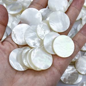 Stenen ronde schijfjes, losse edelsteen kralen, platte schijfjes, sieradenstenen voor het maken van oorbellen, op maat gemaakte edelsteenkralen - Product Image 4