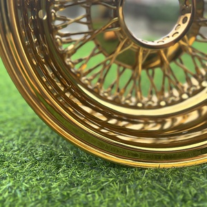 江灶100辐条钢丝轮金铬13 14 15 <span class=keywords><strong>16</strong></span>合金轮圈，适用于贝尔艾尔·德尔·雷·英帕拉埃尔卡米诺·弗利特伍德·莱萨布雷·德维尔 - Product Image 4