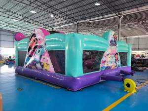 Château gonflable aquatique Cakey Cat Pandy Paws <span class=keywords><strong>Gabby</strong></span> House en PVC, toboggan aquatique gonflable personnalisé, château gonflable en vente, marque Aeor, fabriqué en Guangdong - Product Image 5
