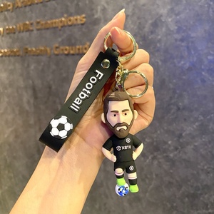 Nouveau Design Joueur De Football Porte-clés Football Football Star Lionel Messi Jersey Voiture Sac À Dos Pendentif En Gros Football Porte-clés - Product Image 5