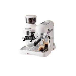 Máquina de Espresso Comercial con Molinillo Integrado, Perfecta para Restaurantes, Oficinas y Cafeterías (Compatible con Cappuccino) - Product Image 6