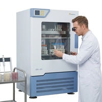 Incubadora Digital de Control de Tiempo y Temperatura para Laboratorio, para Pruebas de Demanda Bioquímica de Oxígeno, con Agitador