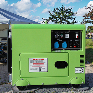 Générateur diesel silencieux insonorisé portable 10KW 10KVA ATS à faible bruit 5KW 5KVA 7KW 7KVA monophasé triphasé 50HZ/60Hz 110V/220V/380V - Product Image 1